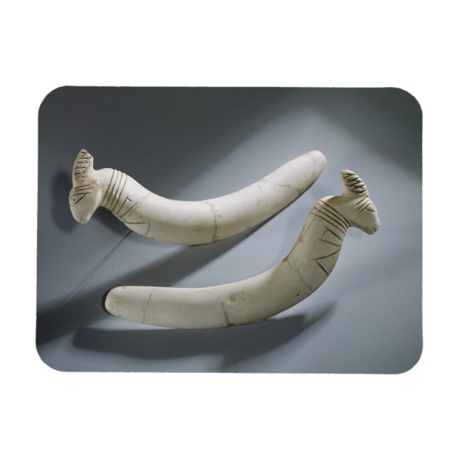 Paar von Rizinets, Thinitzeit (Hippopotamus iv Magnet (Horizontal)