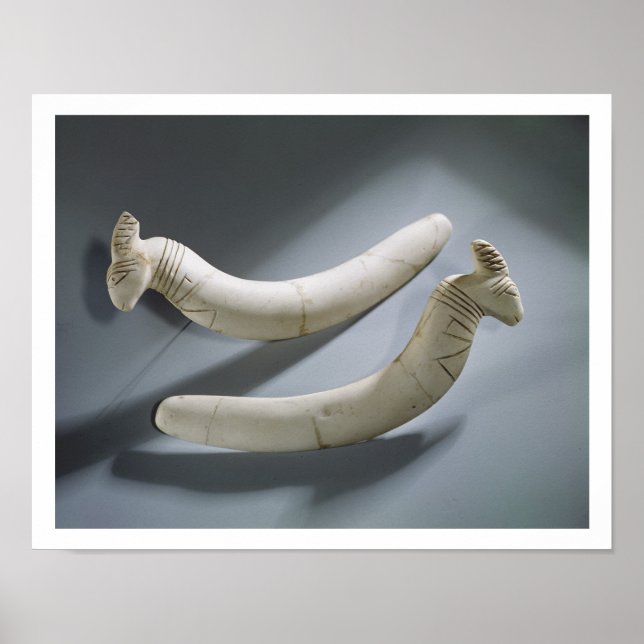 Paar von Rizinets, Thinitzeit (Hippopotamus iv Poster (Vorne)