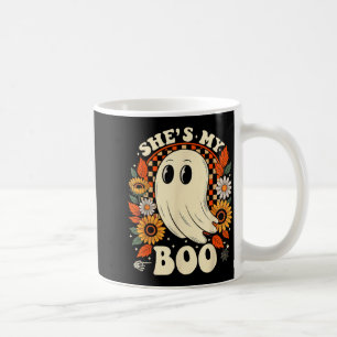 Paarboo Skelett passendes Paar Halloween Kaffeetasse