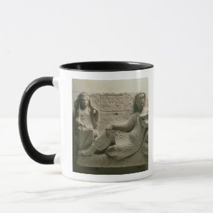 Paare an einem Bankett, Grabentdeckung vom Tasse