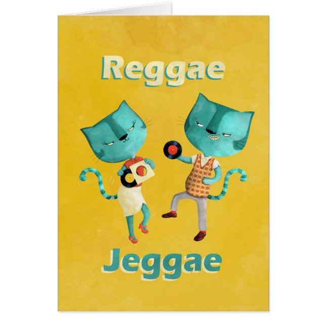 Paare der blauen Reggae-Katzen (Vorne)