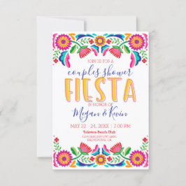Paare Dusche Fiesta Einladung, Einladung