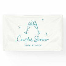 Paare Dusche modern natürlich elegant handgeschrie