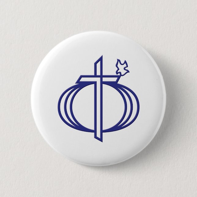 Paare für Christus-Logo Button (Vorderseite)