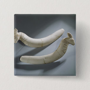 Paare Kastagnetten, Thinite Zeitraum (Hippopotamus Button