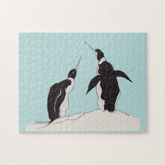 Paare Pinguine (Horizontal)