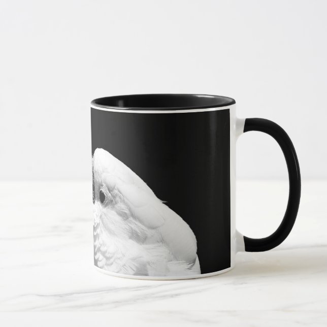 Paare Regenschirm Cockatoos Tasse (Rechts)