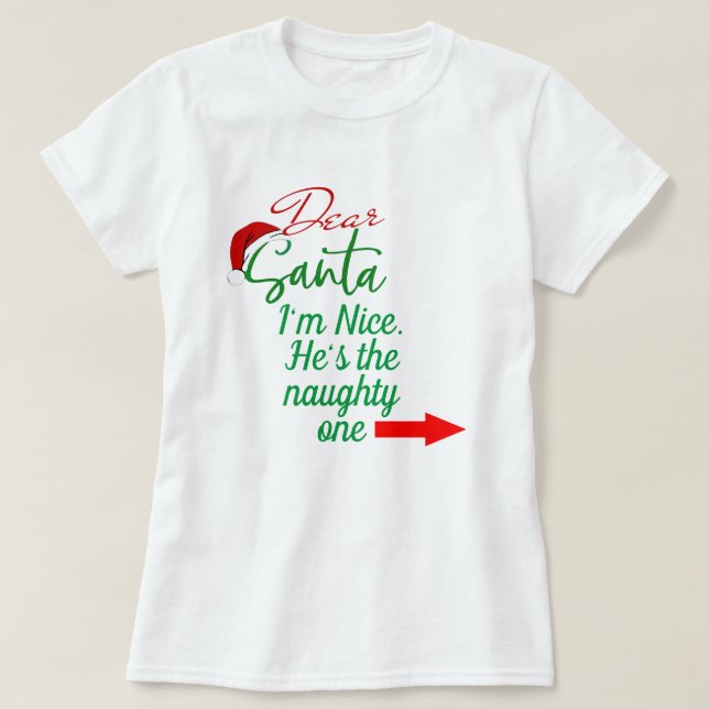 Paare stimmen überein, dass ich nett bin, er ist e T-Shirt (Design vorne)