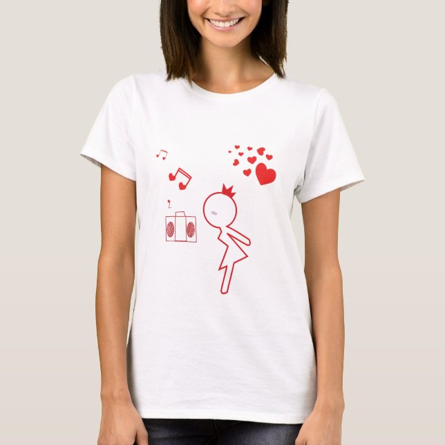 Paare T-Shirt-b T-Shirt (Vorderseite)