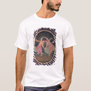 Paare Tanzenmädchen darstellend ein Kathak T-Shirt