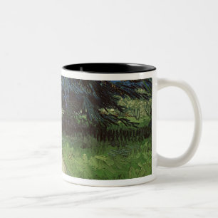 Paare Vincent van Goghs im Park, Arles, 1888 Zweifarbige Tasse