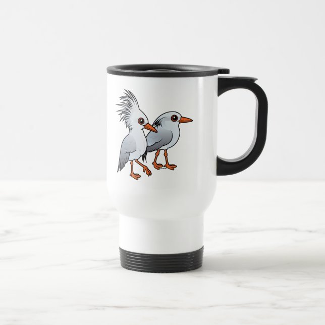 Paare von Kagu Reisebecher (Rechts)