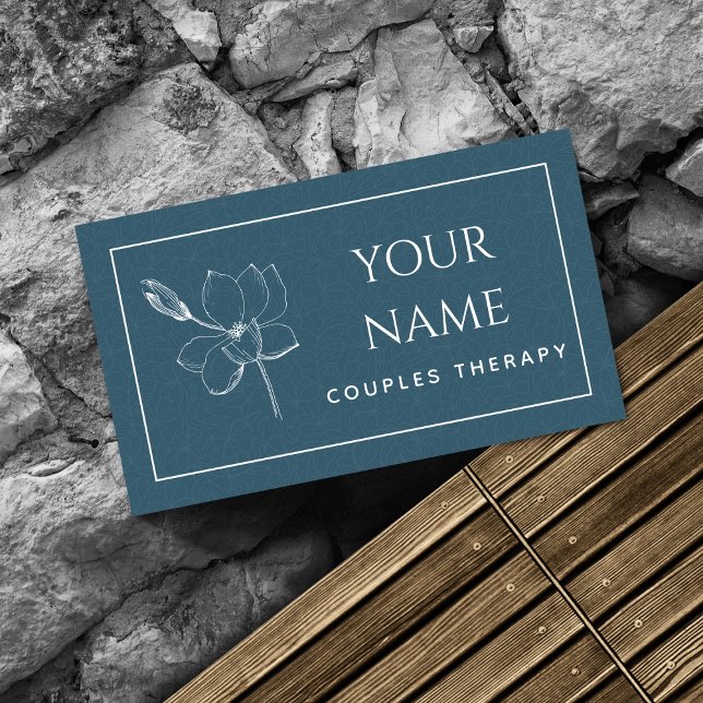 Paartherapie Gezeichnet Nature Psychotherapeut Bas Visitenkarte (Von Creator hochgeladen)