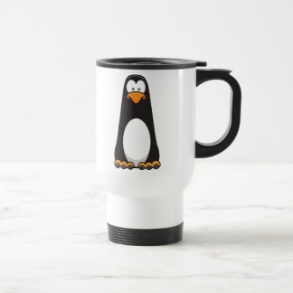 Pablo die nachdenkliche Penguin-Reise-Tasse Reisebecher