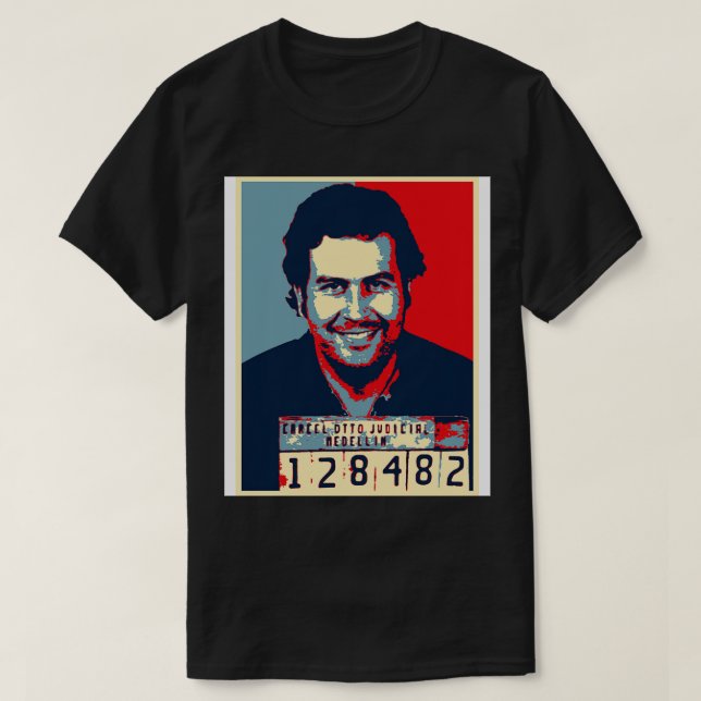 Pablo Escobar T-Shirt (Design vorne)