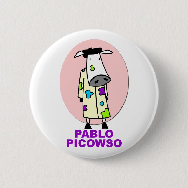 Pablo Picowso Button (Vorderseite)