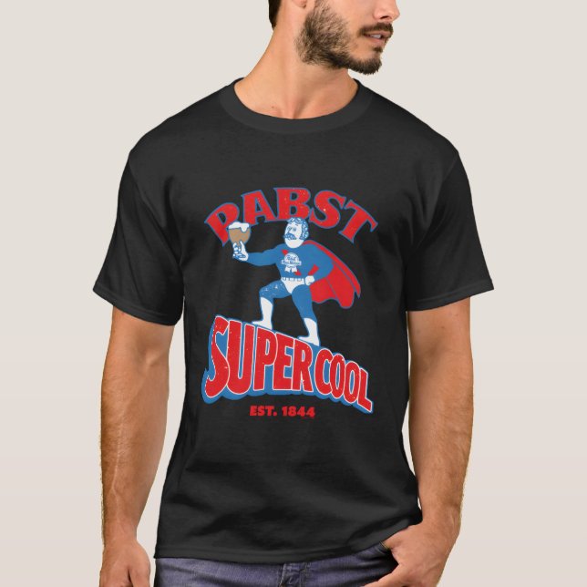 Pabst Blue Ribbon Super T-Shirt (Vorderseite)