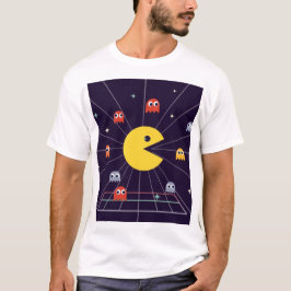 Pac-Man Space T-Shirt – Retro Arcade Gaming Tee