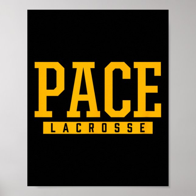 Pace High School Lacrosse 1 Poster (Vorne)