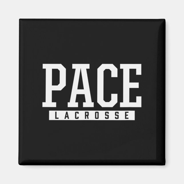 Pace High School Lacrosse Magnet (Vorne)