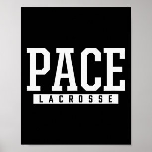 Pace High School Lacrosse Poster