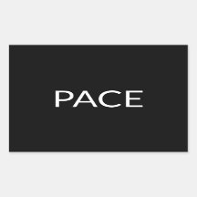 Pace Schwarz-weiß Italienischer Frieden einfach mi