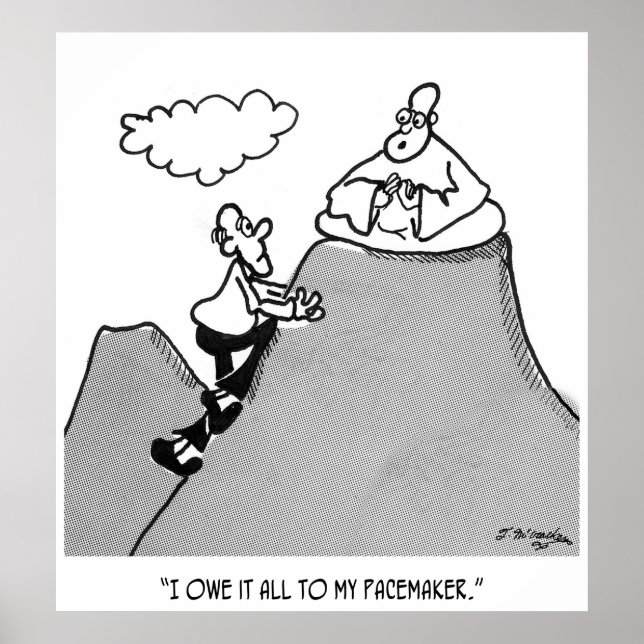 Pacemaker-Cartoon 2209 Poster (Vorne)