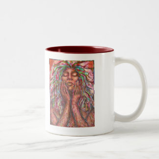 pachamama zweifarbige tasse