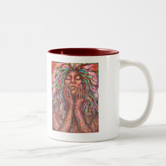 pachamama zweifarbige tasse (Rechts)