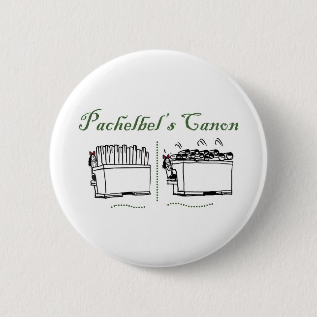 Pachelbels Canon Button (Vorderseite)