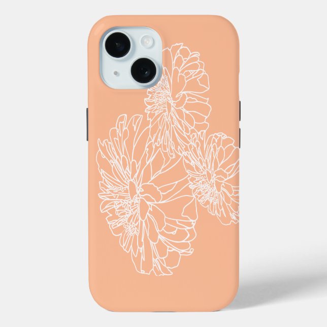 Pachelblütenleder Case-Mate iPhone Hülle (Rückseite)