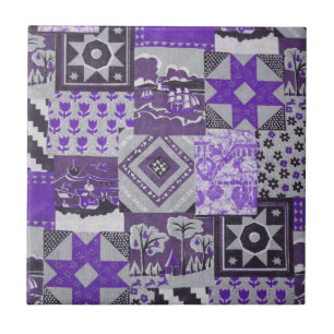 Pachwork Quilt Keramik Tile Fliese