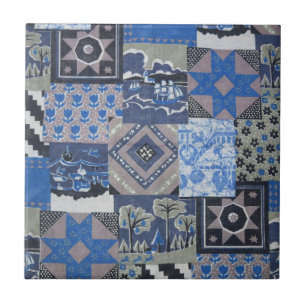 Pachwork Quilt Keramik Tile Fliese