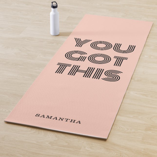 Pachy Pink Benutzerdefiniert GOT SIE DIESES Motivi Yogamatte (Beispiel)