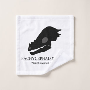 Pachycephalosaurus Skull Waschlappen