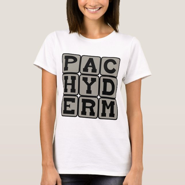 Pachyderm, Elephant T-Shirt (Vorderseite)