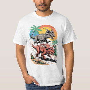 Pachyrhinosaurus durch einen Carnotaurus T-Shirt