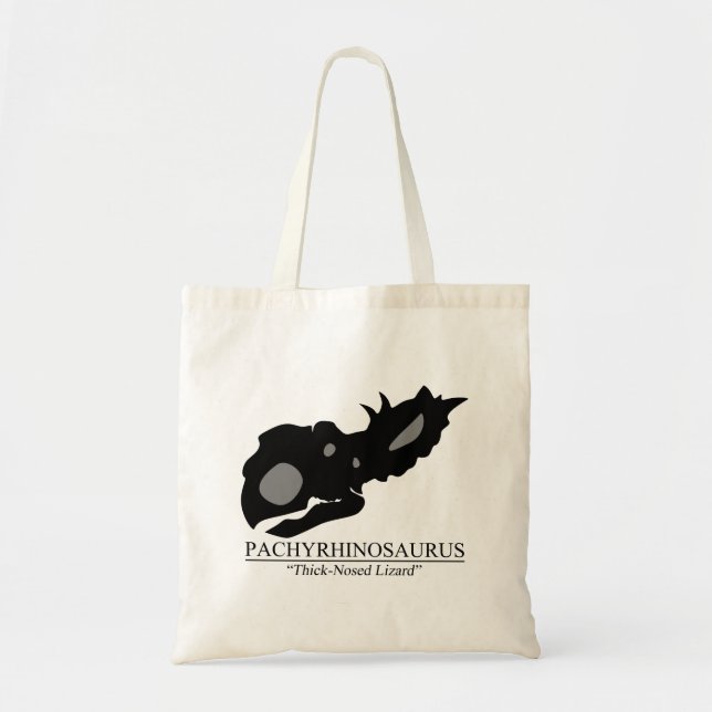 Pachyrhinosaurus Skull Tragetasche (Vorne)