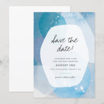 Pacific Blue Save the Date