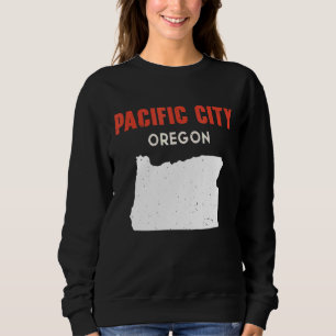 Pacific City Oregon USA Staat America Travel Orego Sweatshirt