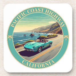 Pacific Coast Highway Kalifornien Getränkeuntersetzer
