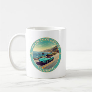 Pacific Coast Highway Kalifornien Kaffeetasse