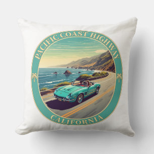 Pacific Coast Highway Kalifornien Kissen