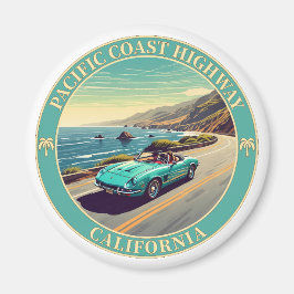 Pacific Coast Highway Kalifornien Magnet