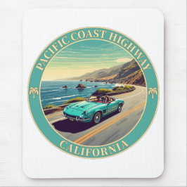 Pacific Coast Highway Kalifornien Mousepad