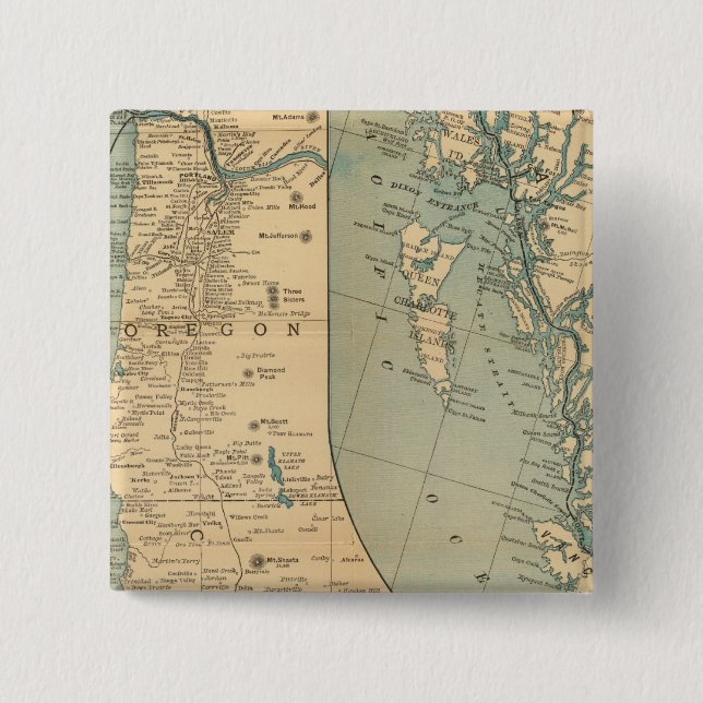 Pacific Coast Steamship Company Button (Vorderseite)