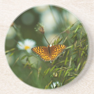 Pacific Fritillary Butterfly Getränkeuntersetzer