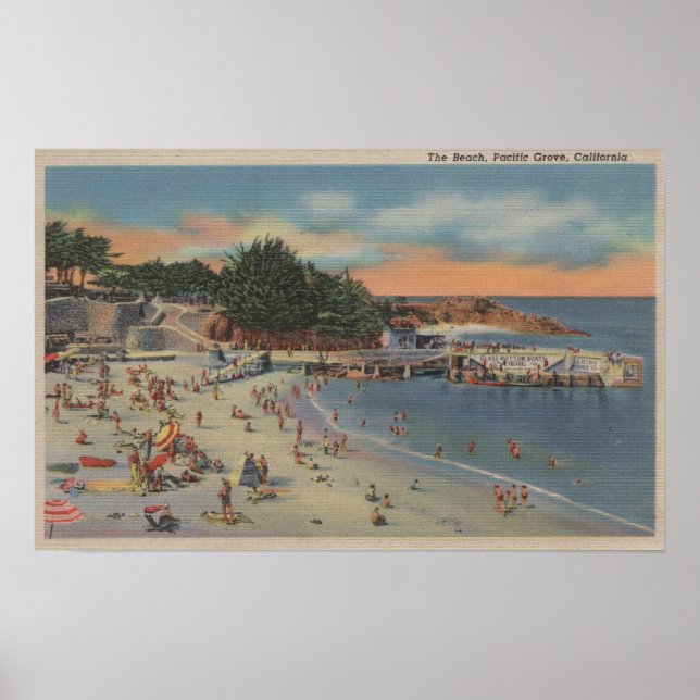 Pacific Grove, CA Poster (Vorne)