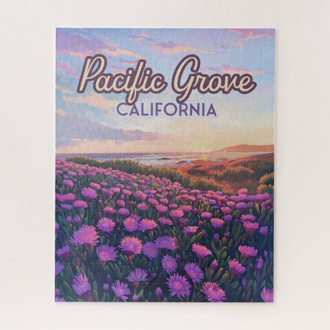 Pacific Grove California Monterey Magie Lila (Vertikal)