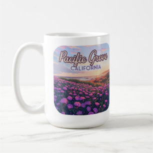 Pacific Grove California Monterey Magie Lila Kaffeetasse